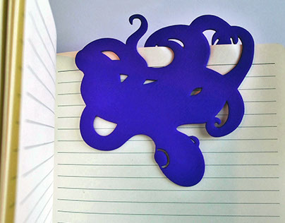 Octopus Bookmark