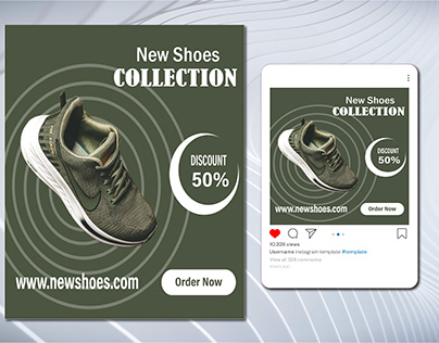Social Media Post/Templates for Shoes Brand