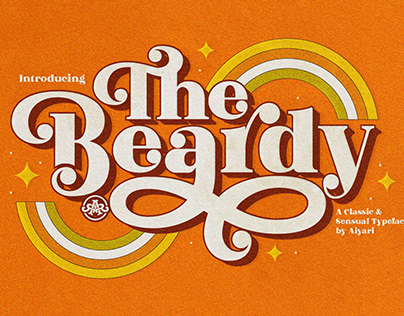 The Beardy - A Classic & Sensual Typeface