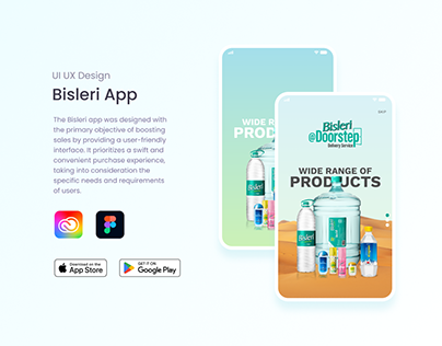 Bisleri Mobile App (E-Commerce)