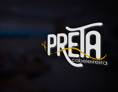 Logotipo Preta Cabeleireira
