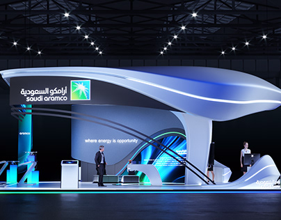 aramco booth