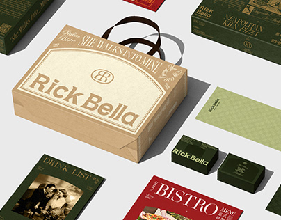 Rick Rella 西餐品牌设计