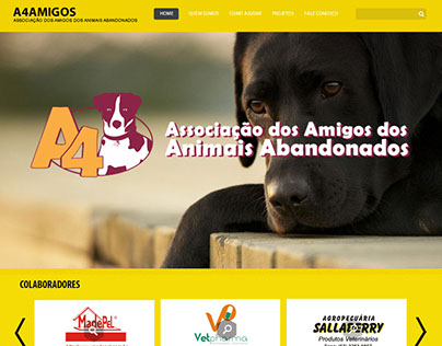 Site ONG A4Amigos