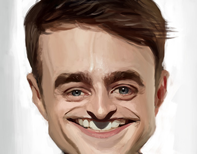 Daniel Radcliffe caricature