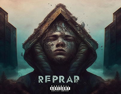 обложка для реп-альбома REPRAP