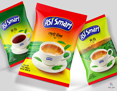 Tea Packaging Design For ASI Brand