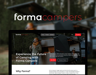 Forma Campers | Website