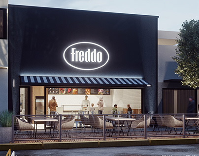 Freddo Ice Cream / Architecture design and archviz