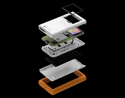 Exploded view for Wifi device
