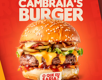 ID VIsual Lanchonete (Cambraia's Burger)
