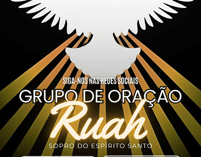 Grupo de Oração Ruah - Divulgação das Redes