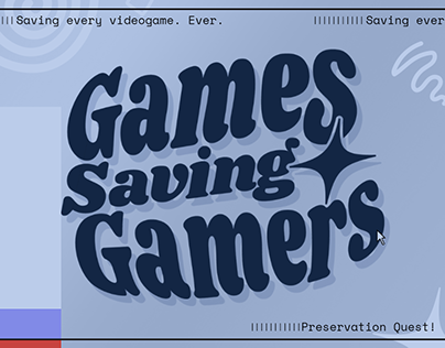 Games Saving Gamers Brand Identity