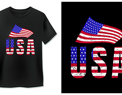 USA T-shirt design