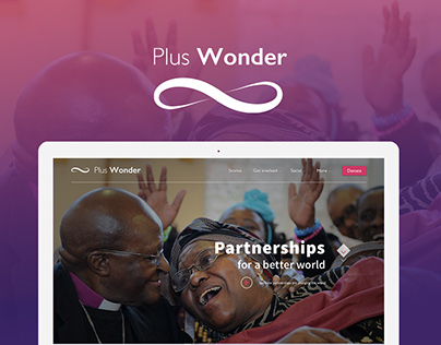 PlusWonder website design