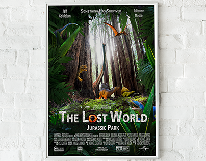 Movie Poster Design— The Lost World