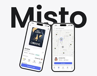 Misto - Book swap app