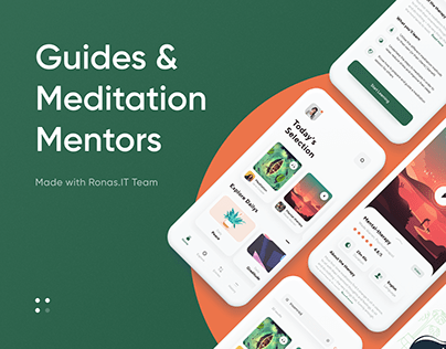 Guides & Meditation App Design | UI/UX