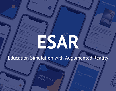 ESAR Education App - UI Design
