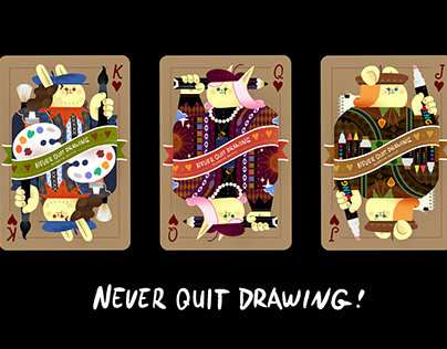 Never quit drawing