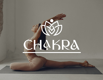 CHAKRA фирменный стиль йога / logo branding yoga