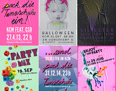 Gay Center Münster / Posters 2009—2014