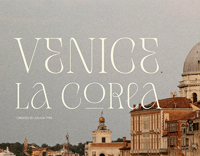 Venice La Corla | Elegant Serif Font | Free To Try Font