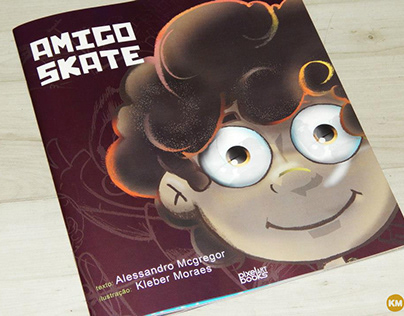 Livro infantil Amigo Skate