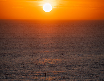 Project thumbnail - Sunset surfer