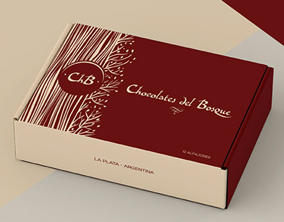 Packaging · Alfajores Chocolates del Bosque