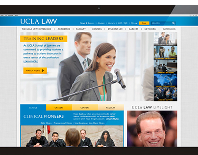 UCLA Law Website Re-Design