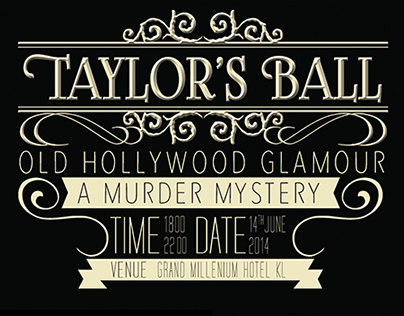 Taylor's Ball :Old Glamour Hollywood