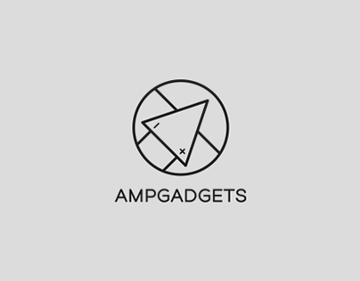 AmpGadgets Logo and Packaging