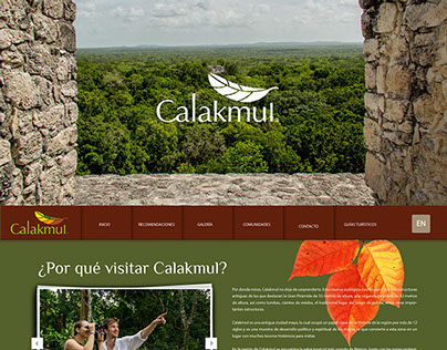 Calakmul website