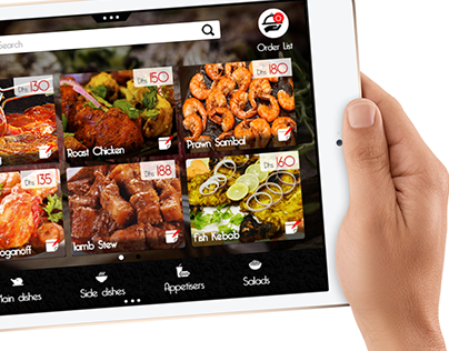 Tablet Application For Dubai Restaurants 