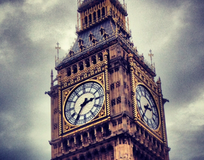 London Big Ben & the London eye