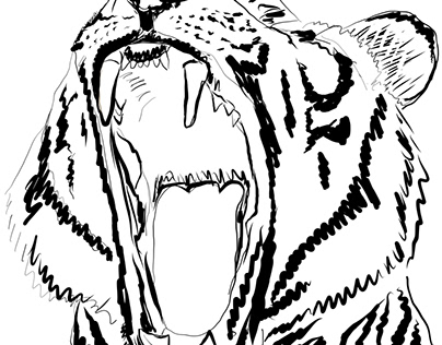 02. Tiger portræt 02