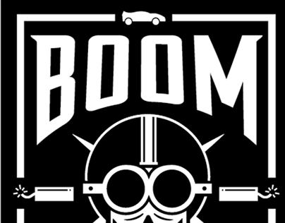 Boom Crate Racing Logo