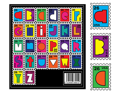 Alphabet Stamps