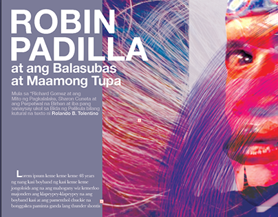 Robin Padilla Spread