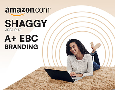 SHAGGY RUG Amazon Branding Images Listing