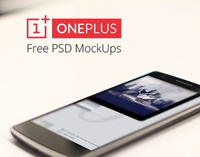 Free OnePlus One Mock Ups