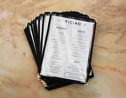 VICINO menu