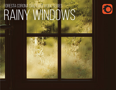 Corona Daily Artwork #14 - Rainy Windows