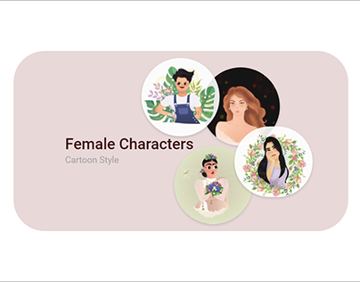 Female Characters - Toon Style