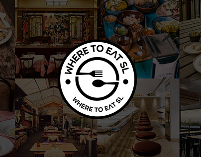Professional Logo Designs for Where to Eat SL