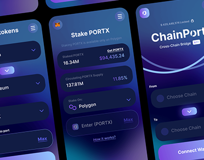Chainport / Web App / Fintech