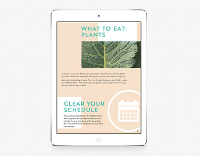 PDF ebook design - layout