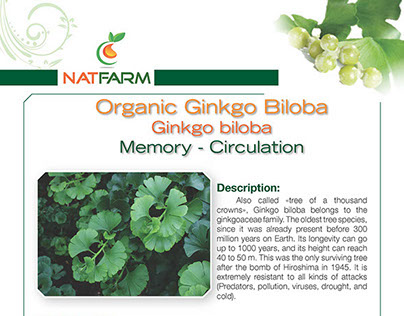 Natural Products Brochure
