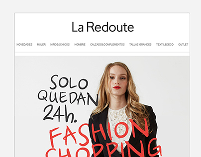 Front-end Newsletters La Redoute